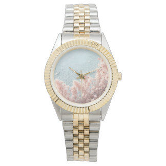 Reloj De Pulsera Flores Pequeñas Fluidos