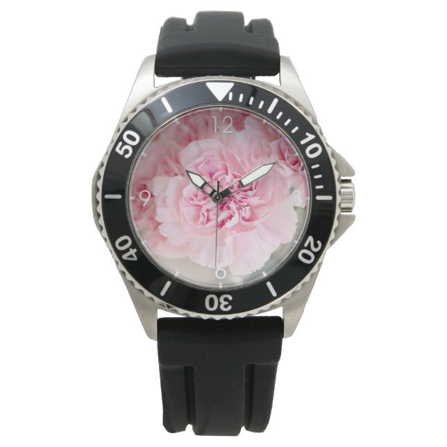Reloj De Pulsera Flores rosa (Anverso)