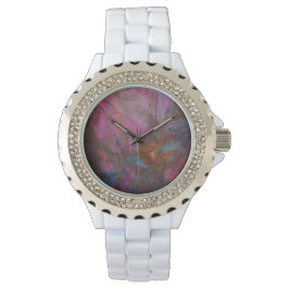 Reloj De Pulsera Flores rosadas