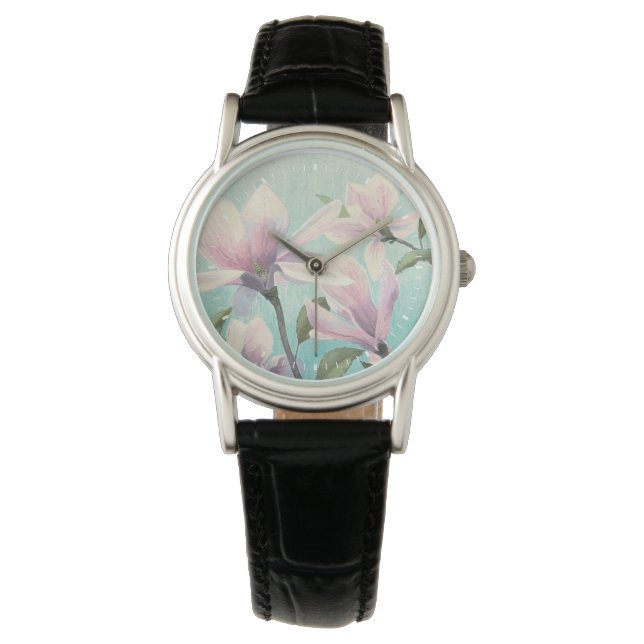 Reloj De Pulsera Flores rosas del sur (Anverso)