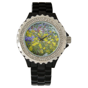 Reloj De Pulsera Flores salvajes amarillas