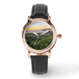 Reloj De Pulsera Flores Santa Cruz California