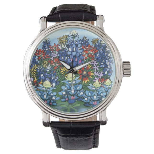 Reloj De Pulsera Flores silvestres (Anverso)