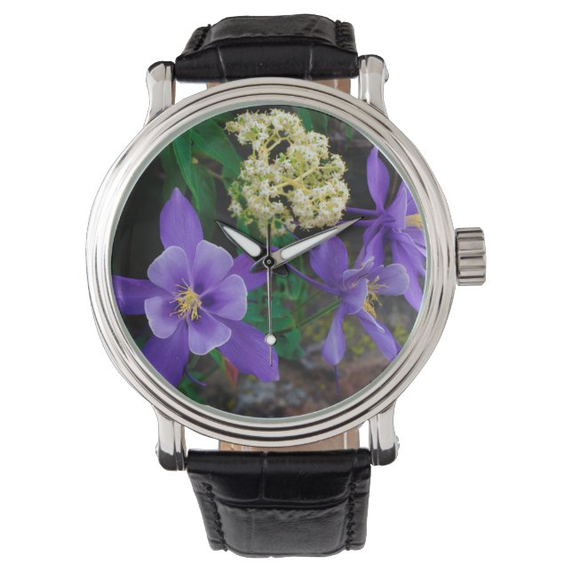 Reloj De Pulsera Flores silvestres colombianas mutantes (Anverso)