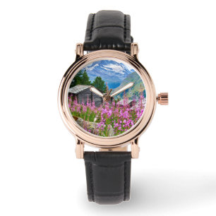 Reloj De Pulsera Flores Summer Matterhorn Suiza