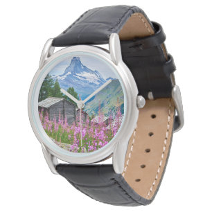 Reloj De Pulsera Flores Summer Matterhorn Suiza