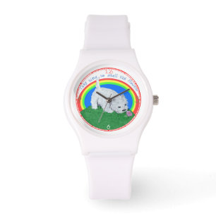 Reloj De Pulsera Flores westie