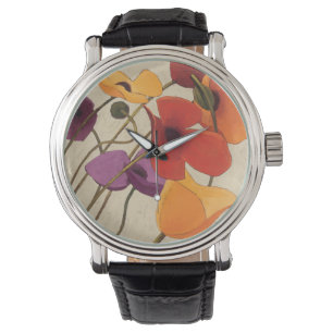 Reloj De Pulsera Flores y tallas de primavera