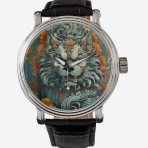 Reloj De Pulsera Flu Lion of Wisdom eWatch