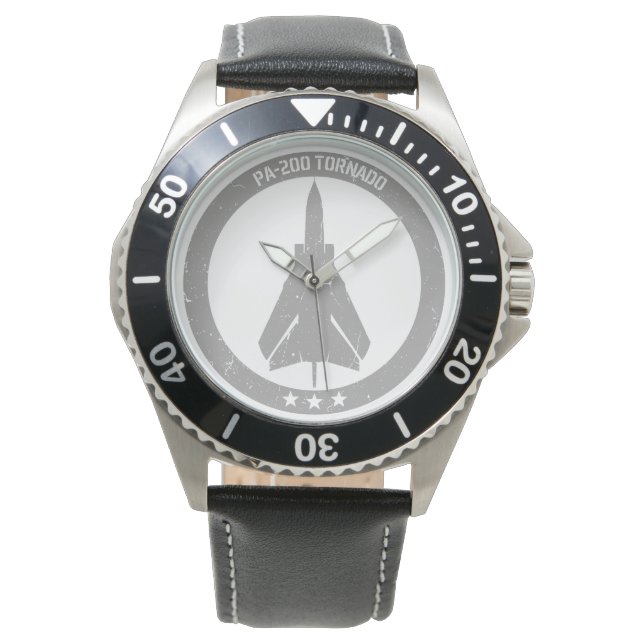 Reloj De Pulsera Flugzeug PA 200 Tornado Piloten (Anverso)