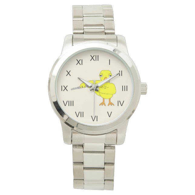 Reloj De Pulsera Flute Chick (Anverso)