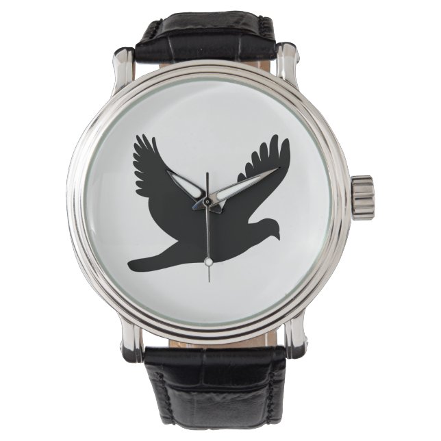 Reloj De Pulsera Flying Dove Silhouette (Anverso)