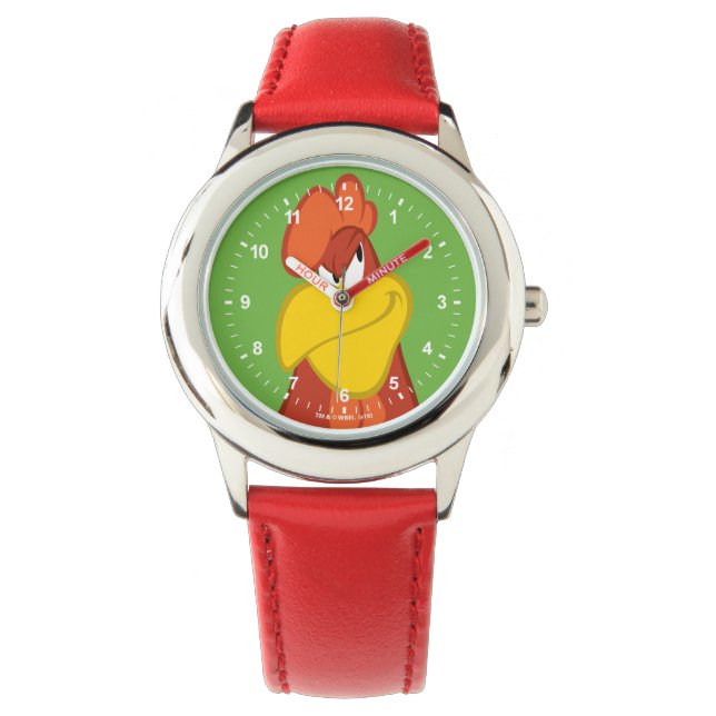 Reloj De Pulsera Foghorn Leghorn | Estrella maliciosa (Anverso)