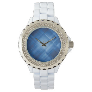 Reloj De Pulsera Fondo azul oscuro de alta tecnología
