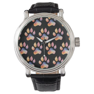 Reloj De Pulsera Fondo de impresión de rutas de agua