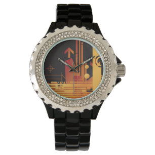 Reloj De Pulsera Fondo de semitono técnico 2