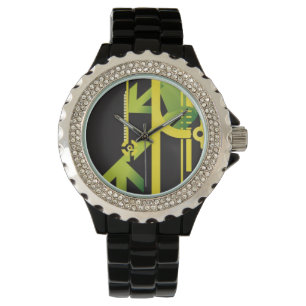 Reloj De Pulsera Fondo de semitono técnico 4