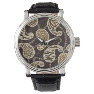 Reloj De Pulsera Fondo del estilo de Paisley