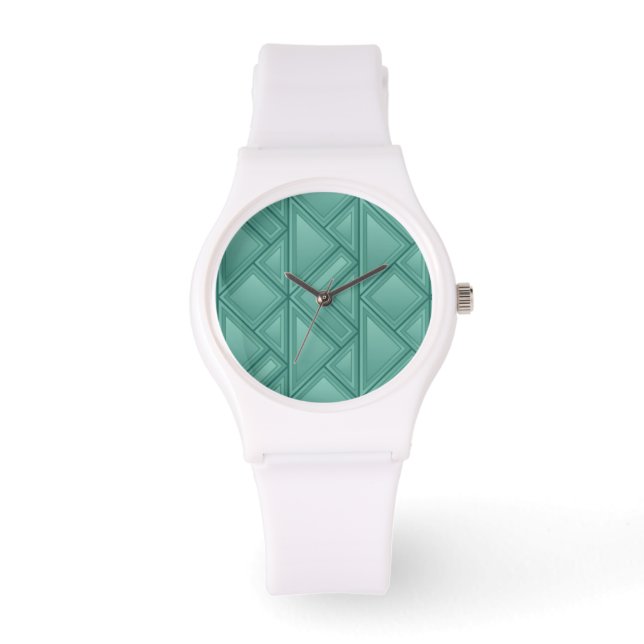 Reloj De Pulsera Fondo del mosaico (Anverso)