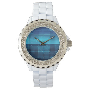 Reloj De Pulsera Fondo digital de alta tecnología