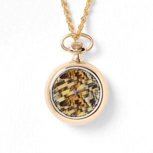 Reloj De Pulsera Fondo dorado de bronce