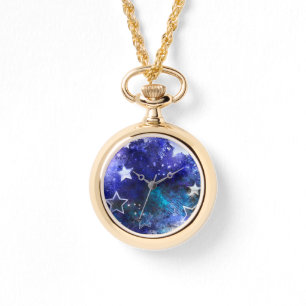 Reloj De Pulsera Fondo espacial con estrellas