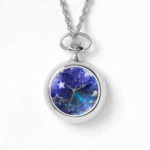 Reloj De Pulsera Fondo espacial con estrellas