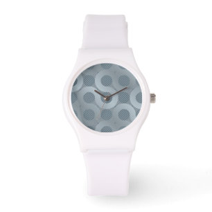 Reloj De Pulsera Fondo gris abstracto del flujo