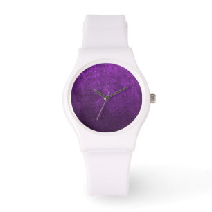 Reloj De Pulsera Fondo o papel púrpura abstracto con brillante