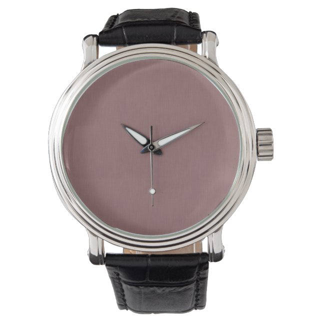 Reloj De Pulsera Fondo texturizado rosa calmado y simple (Anverso)