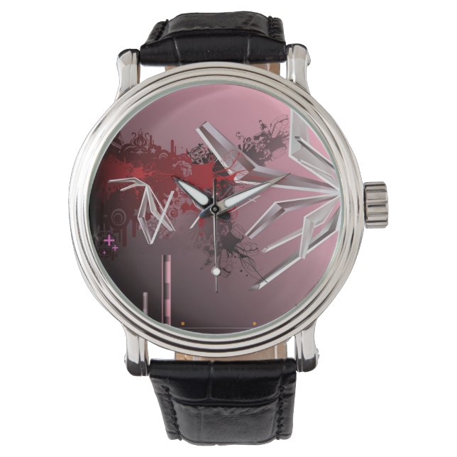 Reloj De Pulsera Fondos de diseño (Anverso)