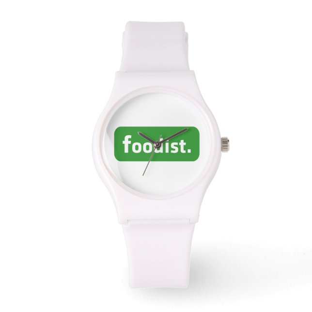 Reloj De Pulsera Foodist. (Anverso)