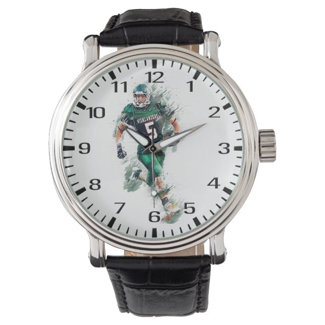 Reloj De Pulsera Football (Anverso)