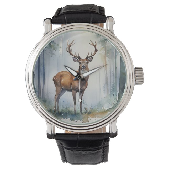 Reloj De Pulsera Forest Deer Watch (Anverso)