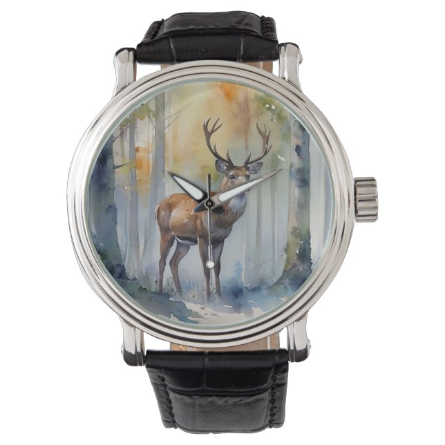Reloj De Pulsera Forest Deer Watch (Anverso)
