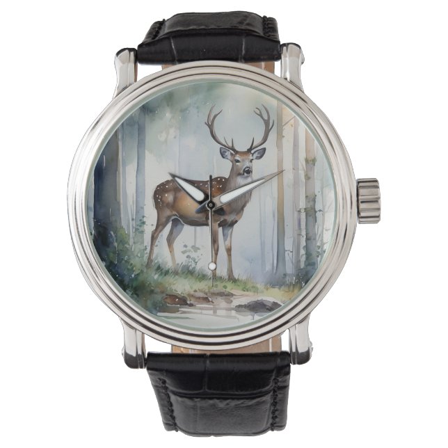 Reloj De Pulsera Forest Deer Watch (Anverso)