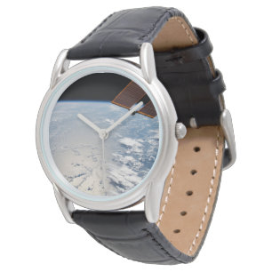 Reloj De Pulsera Formaciones en la nube alrededor de la línea de so