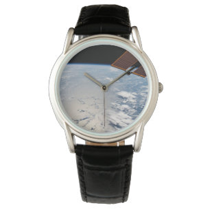 Reloj De Pulsera Formaciones en la nube alrededor de la línea de so