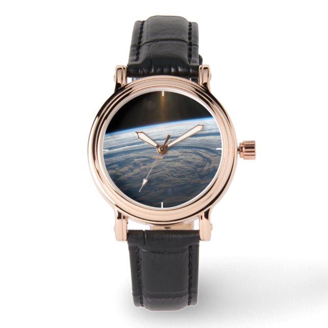 Reloj De Pulsera Formaciones Nubladas En El Océano Índico Meridiona (Anverso)