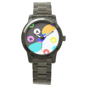 Reloj De Pulsera Formas coloreadas