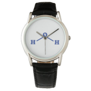 Reloj De Pulsera Fórmula química molecular de agua
