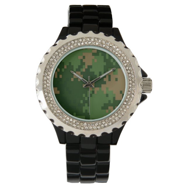Reloj De Pulsera Forrest Camo (Anverso)