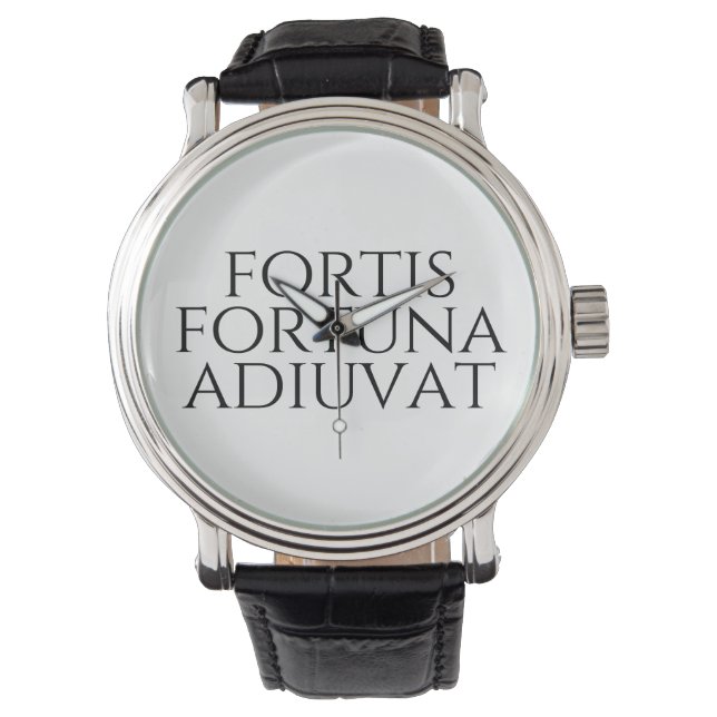 Reloj De Pulsera Fortis Fortuna Adiuvat (Anverso)