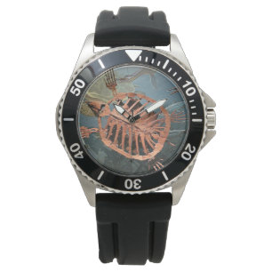 RELOJ DE PULSERA FÓSIL DE LA TORTUGA
