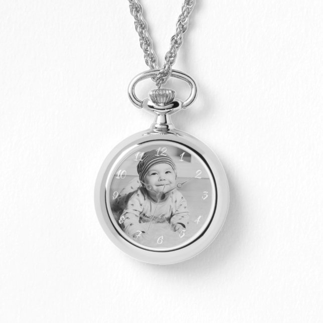 Reloj De Pulsera Foto clásica de Personalizable (Anverso)