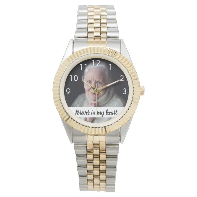 Reloj De Pulsera Foto conmemorativa (Anverso)