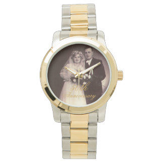 Reloj De Pulsera Foto de 50 años personalizada