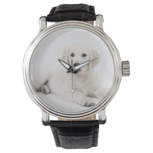Reloj De Pulsera Foto de cachorro de Golden Retriever