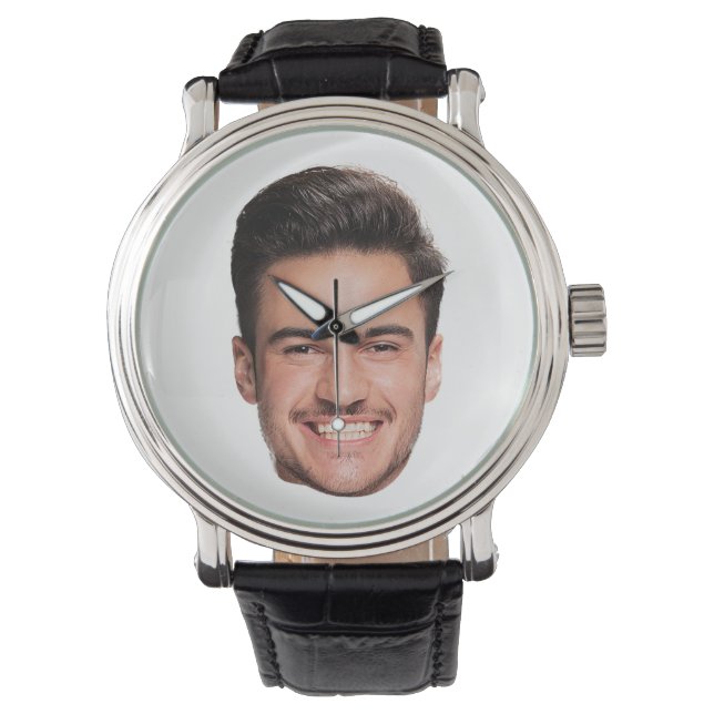 Reloj De Pulsera Foto de Cara Personalizada (Anverso)