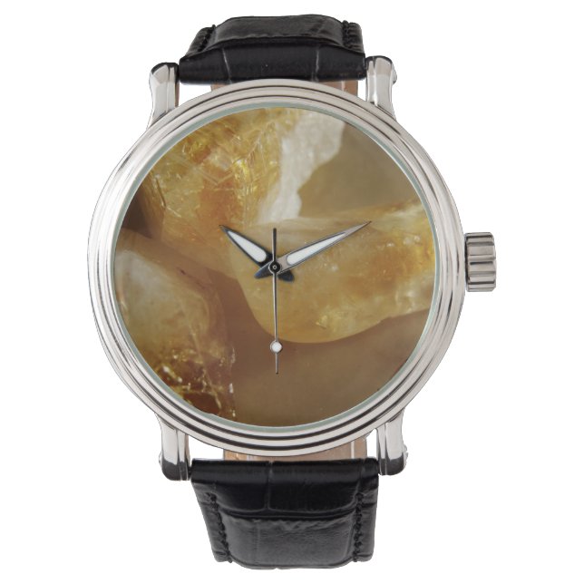 Reloj De Pulsera Foto de Citrine Gemstone (Anverso)